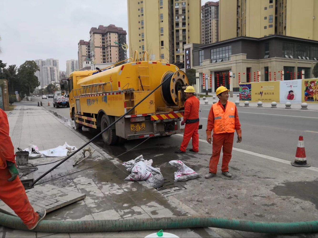 平武排污管道清淤-管道清洗